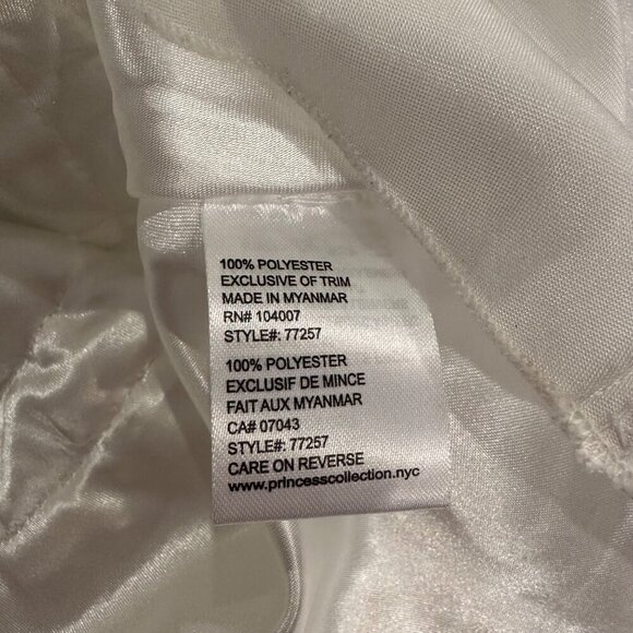 COUTURE PRINCESS GIRLS SIZE 8 FLORAL DRESS - Picture 9 of 10